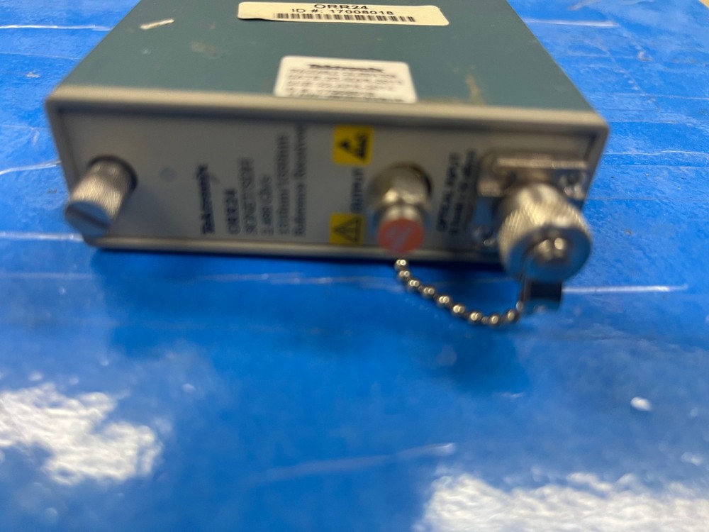 02  TEKTRONIX ORR24 OPTICAL REFERENCE RECEIVER SONET SDH
