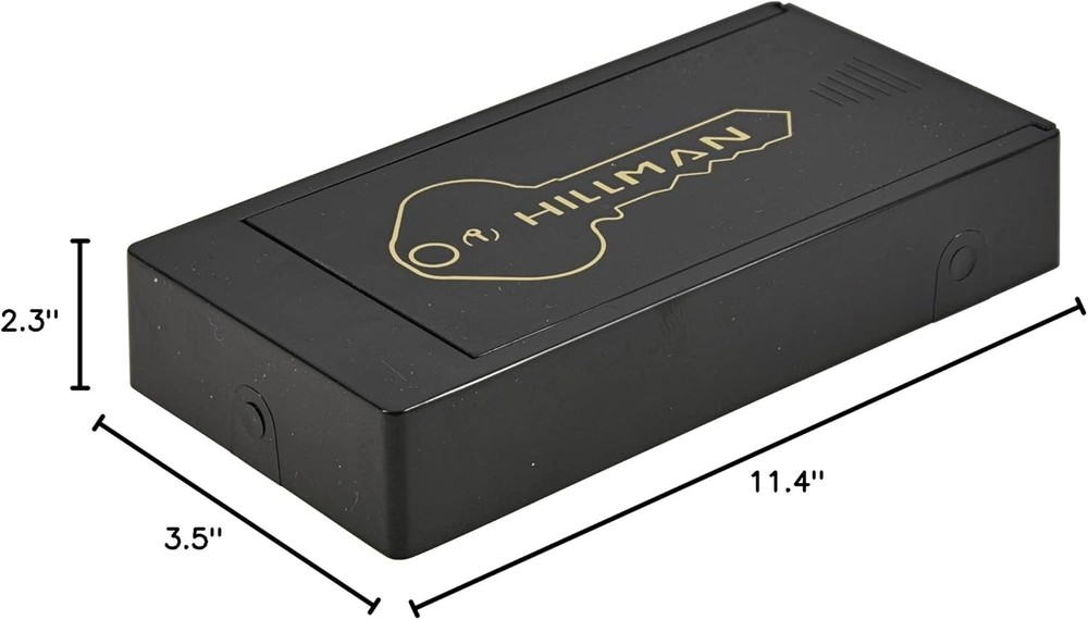 Hillman Large Plastic Magnetic Key Case