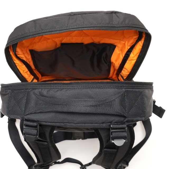 PORTER Yoshida 855-05902 FORCE Day Pack Black Nylon Backpack Military Style