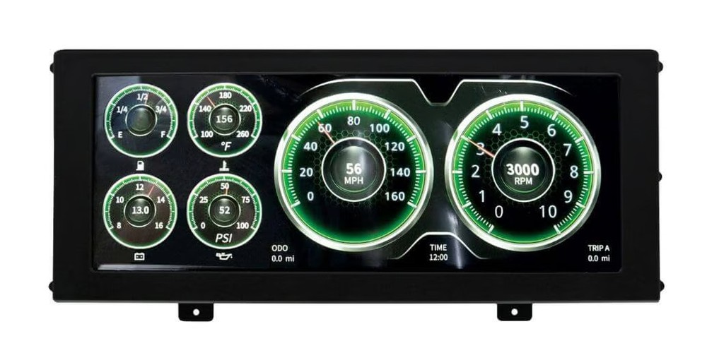 Autometer 7004 Invision LCD Direct Fit Electronic Dash