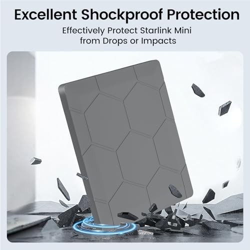 Grey Starlink Mini Cover - Hailproof & Shockproof - Mini Protective