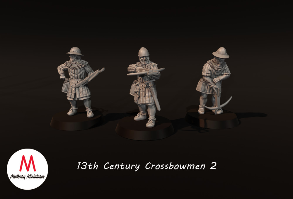 Medieval - 13th Century Crossbowmen #2