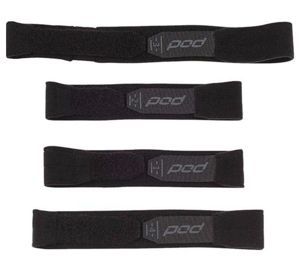 POD KX Knee Brace Replacement Strap Set Black