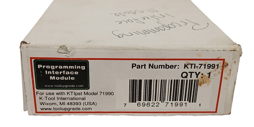 NEW K-Tool KTI-71991 International Programming Interface Module
