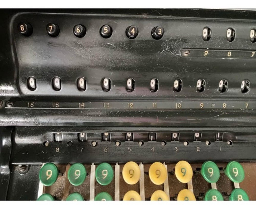 Vintage Marchant Adding Machine