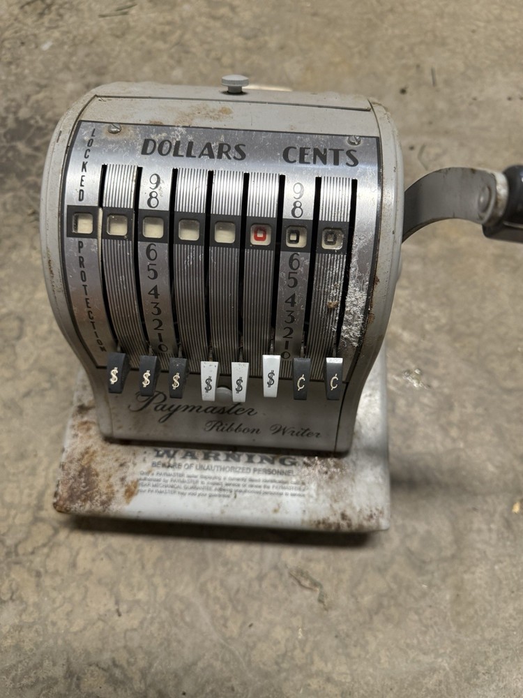 Paymaster Ribbon Writer