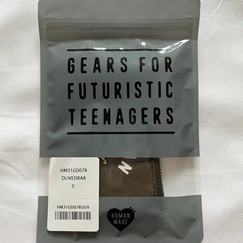 Unopened Human Made Olive Drab Card Case