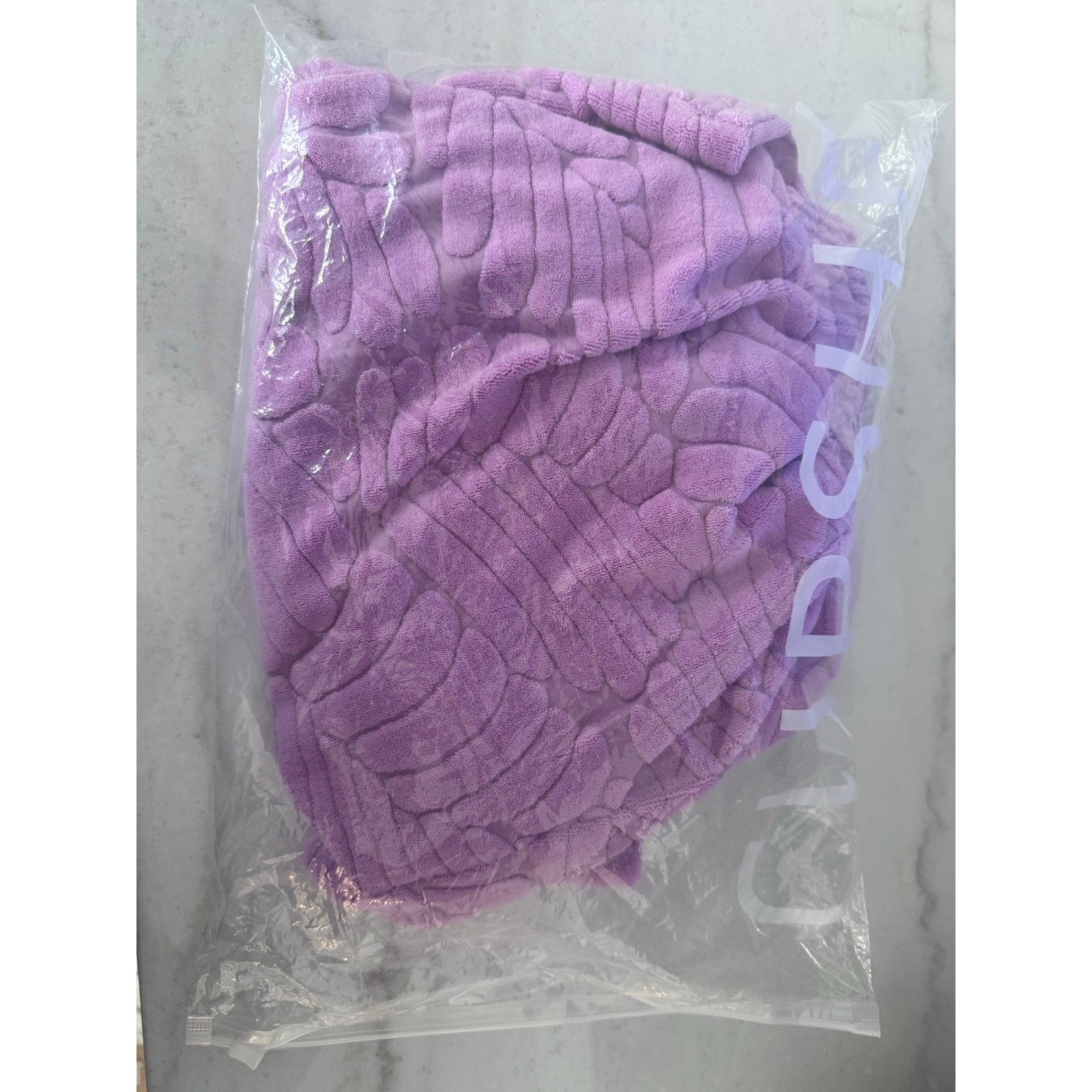 Cupshe Lilac Textured Terry Cloth Shorts | Medium | NEW