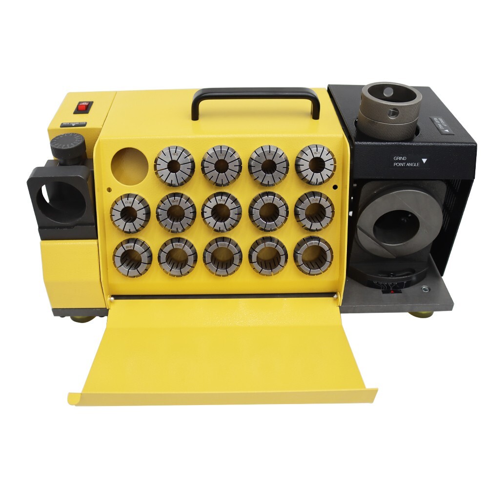 Drill Bit Sharpener Twist Drill Chamfering Machine Grinder φ13-φ26mm, 110V 250W