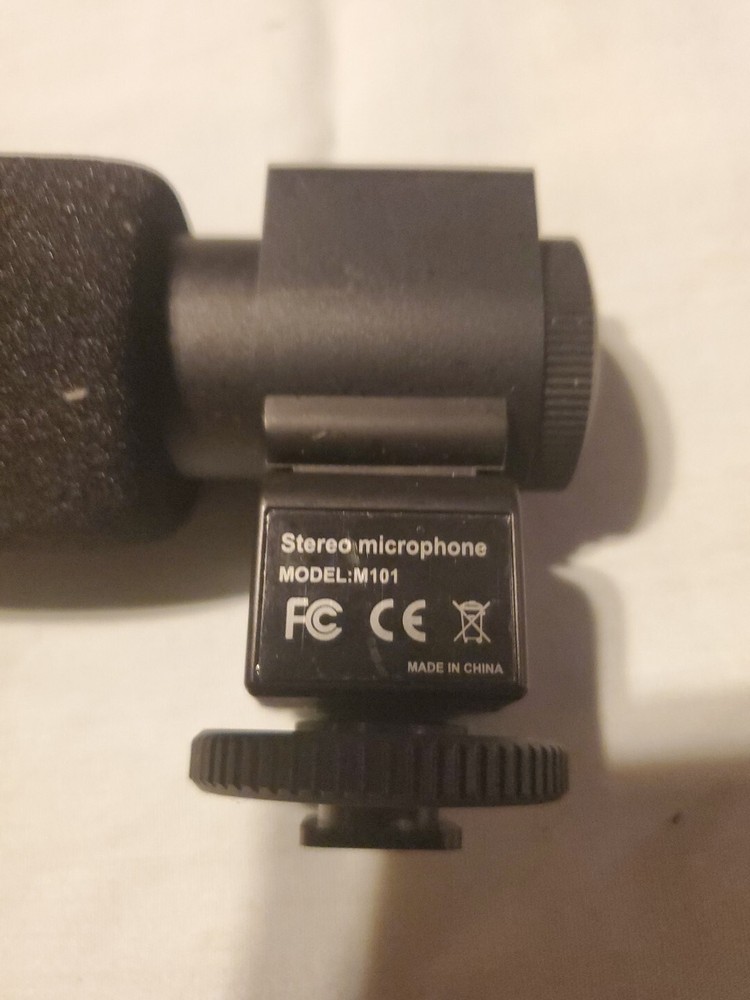 Stereo Microphone ~ Model M101 ~ Replacement Camcorder Video Camera M 101