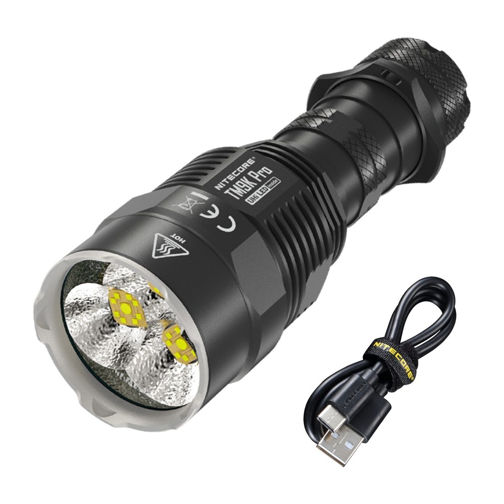 Nitecore TM9K Pro 9900 Lumen Fast Charging USB-C Flashlight