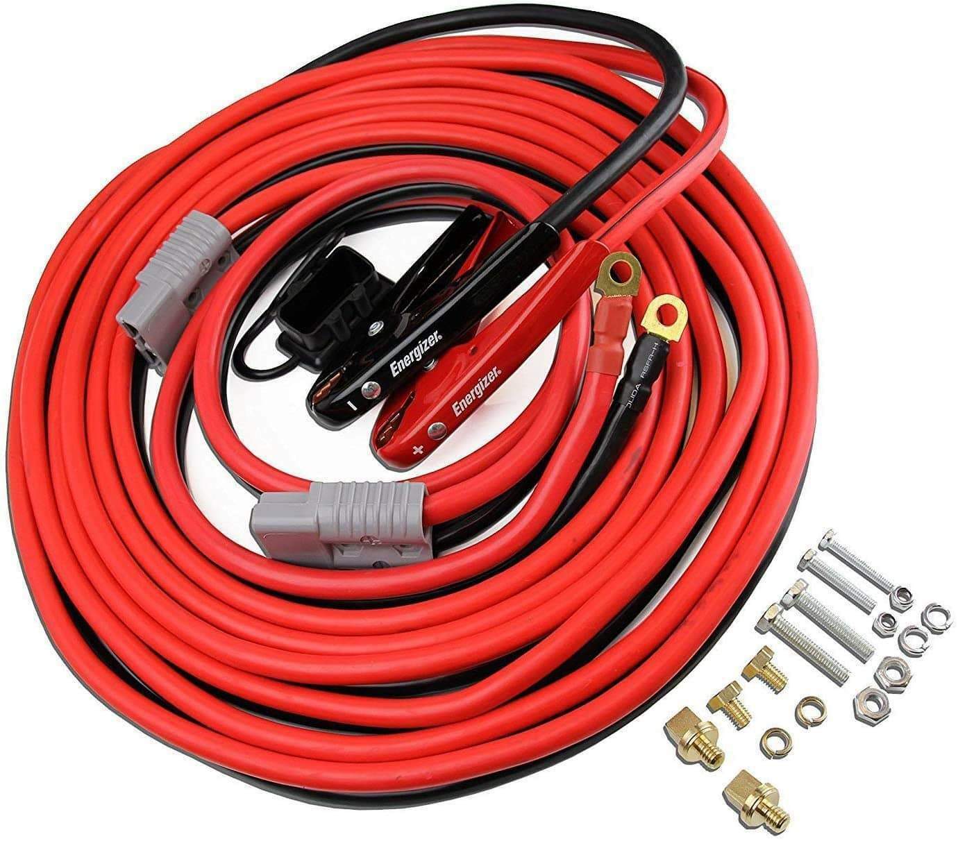 ENB130 Energizer 1 Gauge 30' Kit - Jumper Cables with Quick Connect