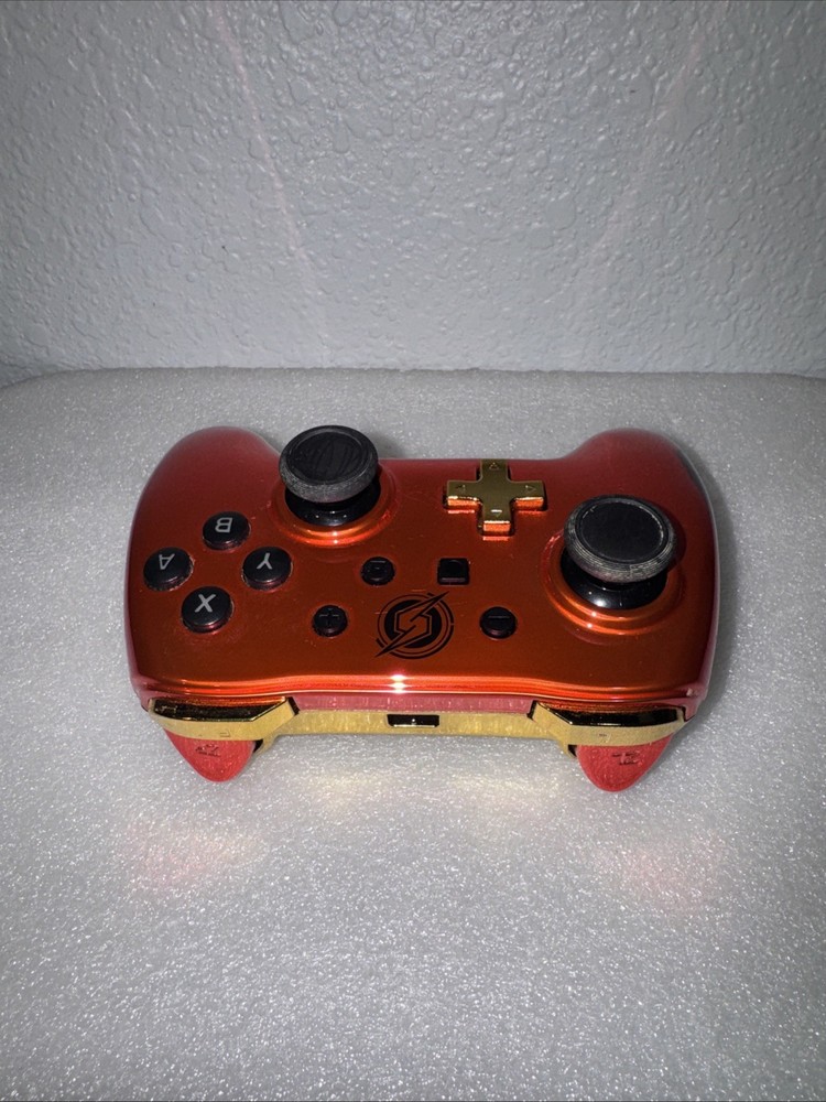Metroid Red & Gold Samus Power A PowerA Wired Controller Nintendo Switch
