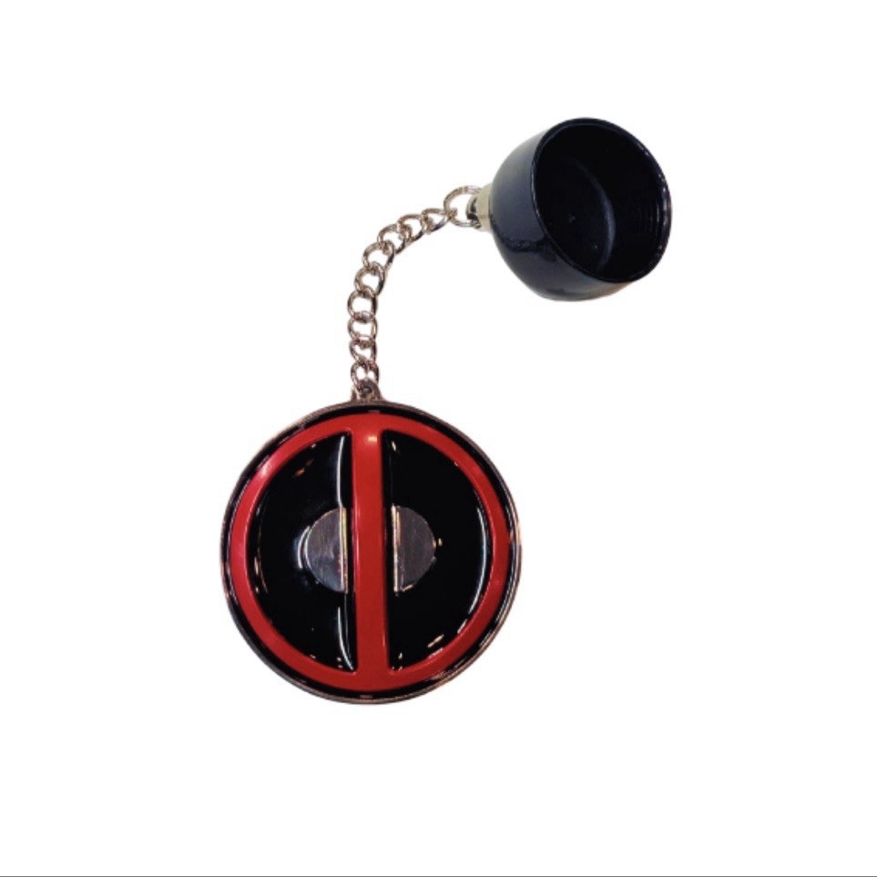 Marvel Deadpool Holder Billiards Pool Player Pocket Chalker Round Chalk Holder