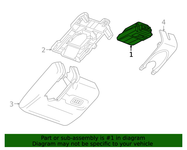 Genuine GM Camera 85659300