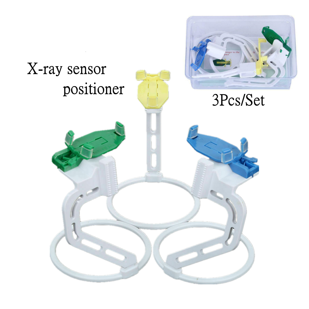 3 Pcs/Set Dental Digital Sensor Positioner Adjusted Holder For Imaging Plates