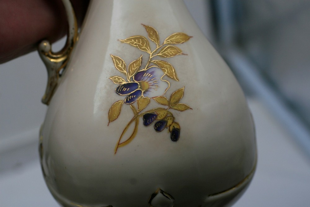 GERMAN PORCELAIN PITCHER/DECANTER