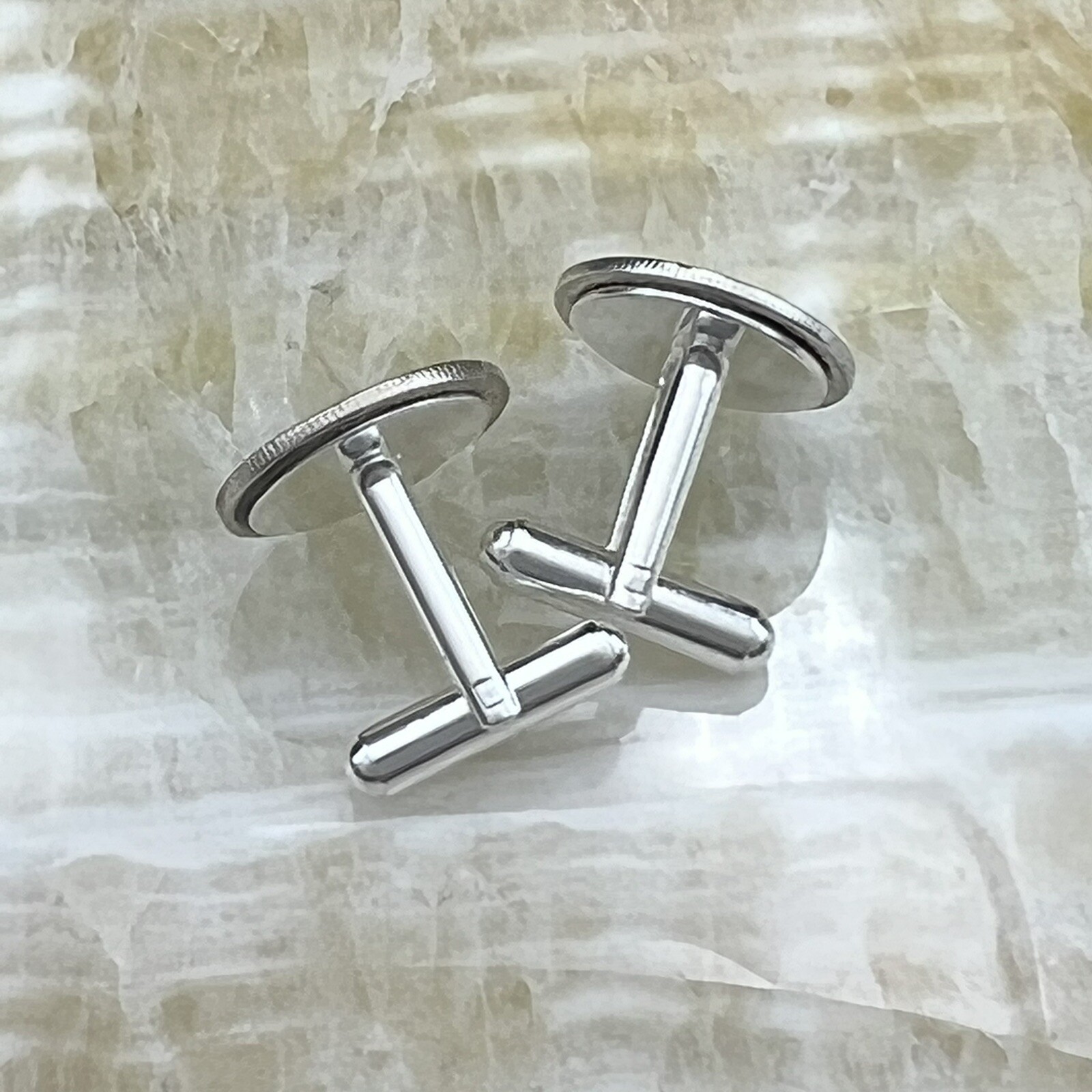 New Cufflinks w/ Vintage 90% 900 Silver Mercury Dime Coin 10 Cents Money