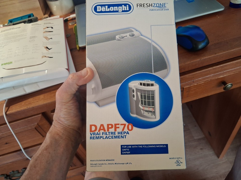 Filter DeLonghi FreshZone DAPF70 Electrostatic Replacement Air Purifier Part