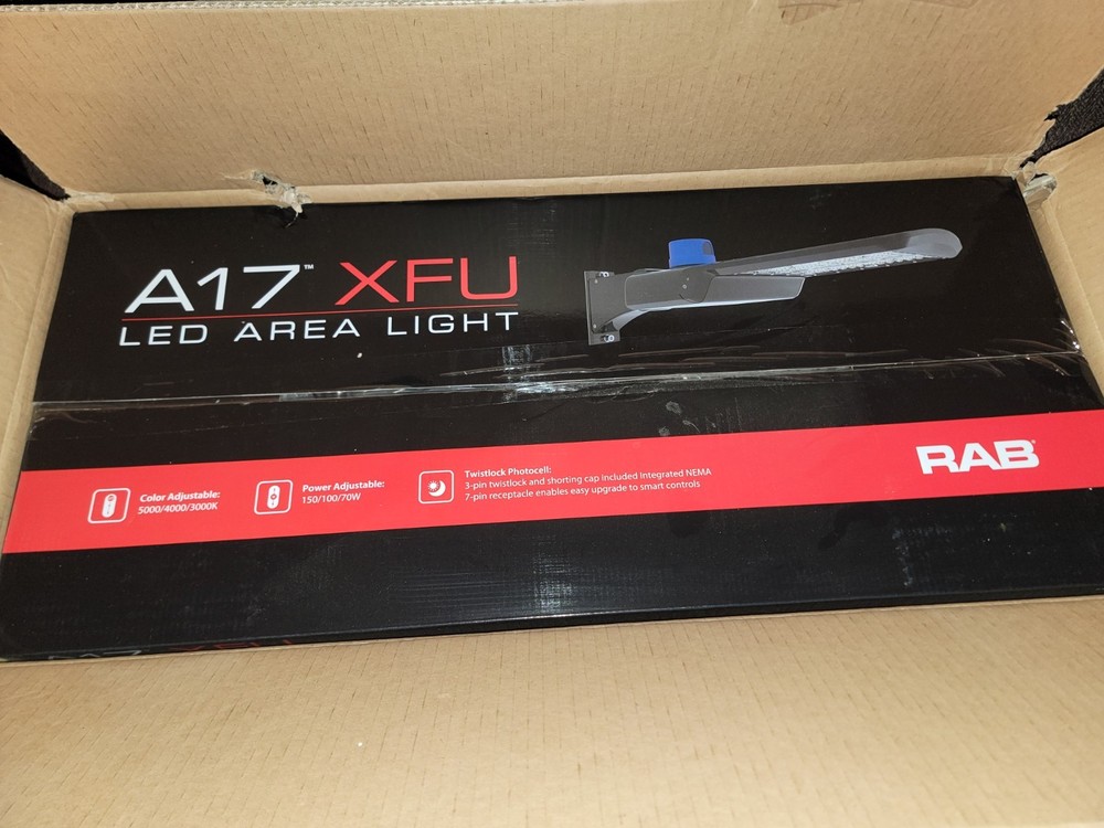 RAB A17 XFU LED AREA LIGHT