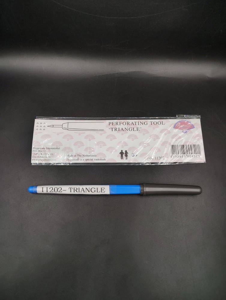Vintage Pergamano Triangle Perforating Tool 11202