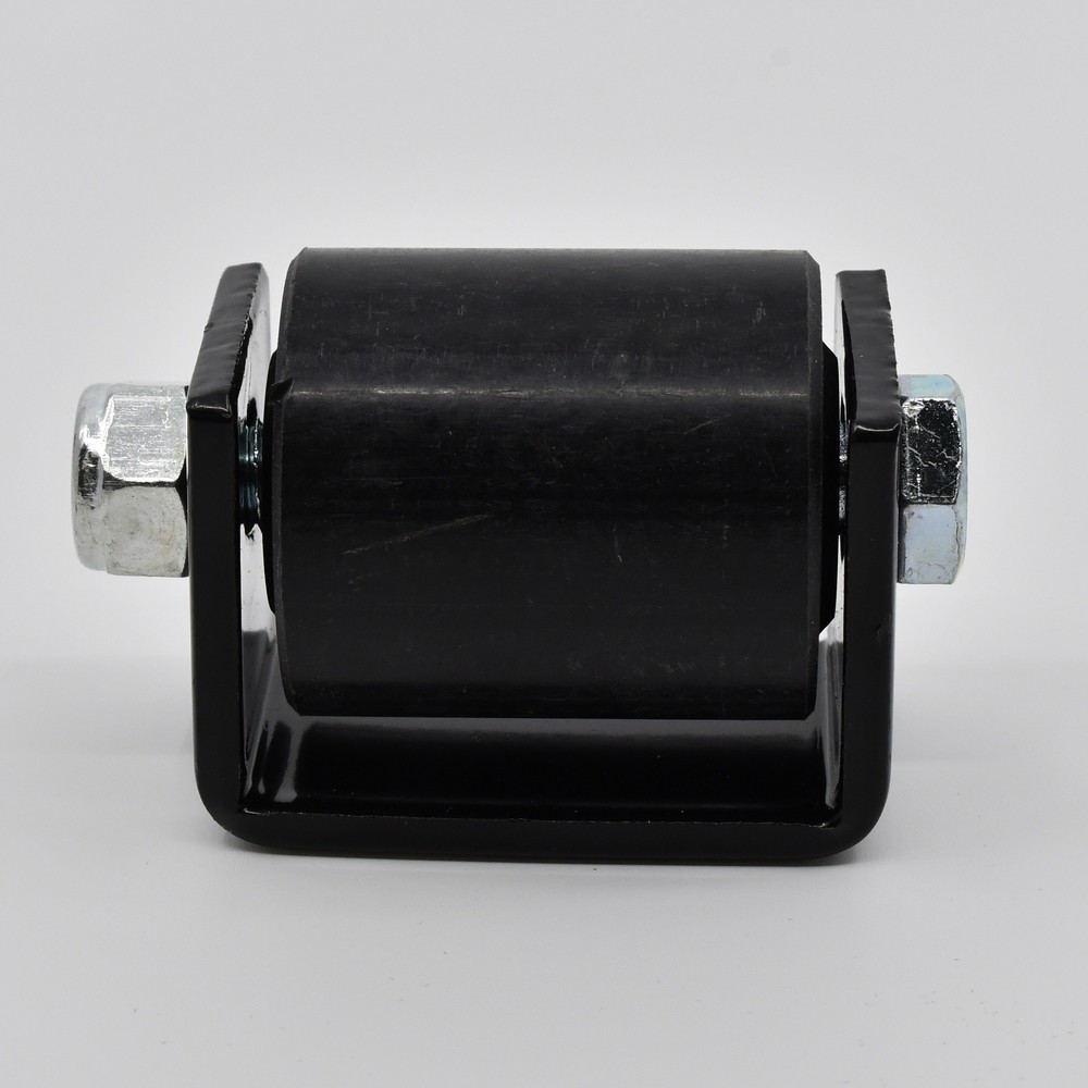 ALEKO Side Roller For Sliding Rolling Gate Black Guide With Bracket 2-inch