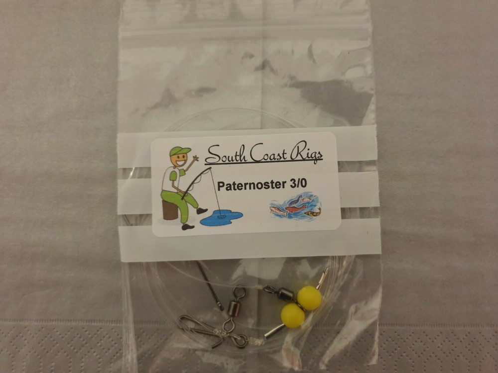 Single Paternoster Rig 3/0 Hook.            (100's AVAILABLE)