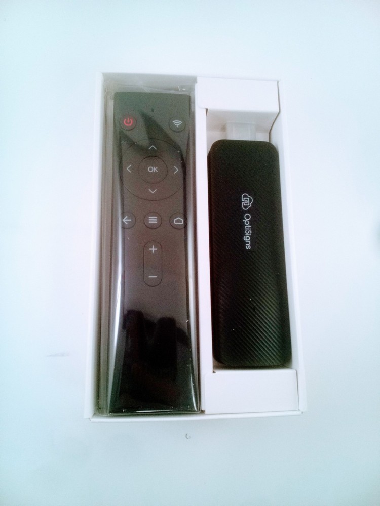 OptiSigns OptiStick Digital Signage Player - Android-Based 4K UHD HDMI Stick