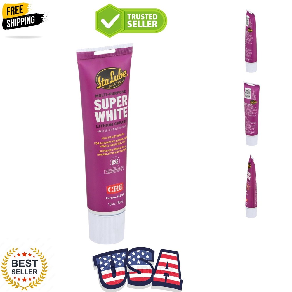 SL3660 Super White Multi-Purpose Lithium Grease, 10 Wt Oz