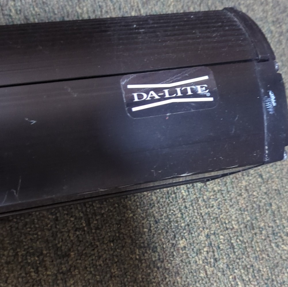 DA-LITE Rise & Lower Screen Portable Projector Screen K093984