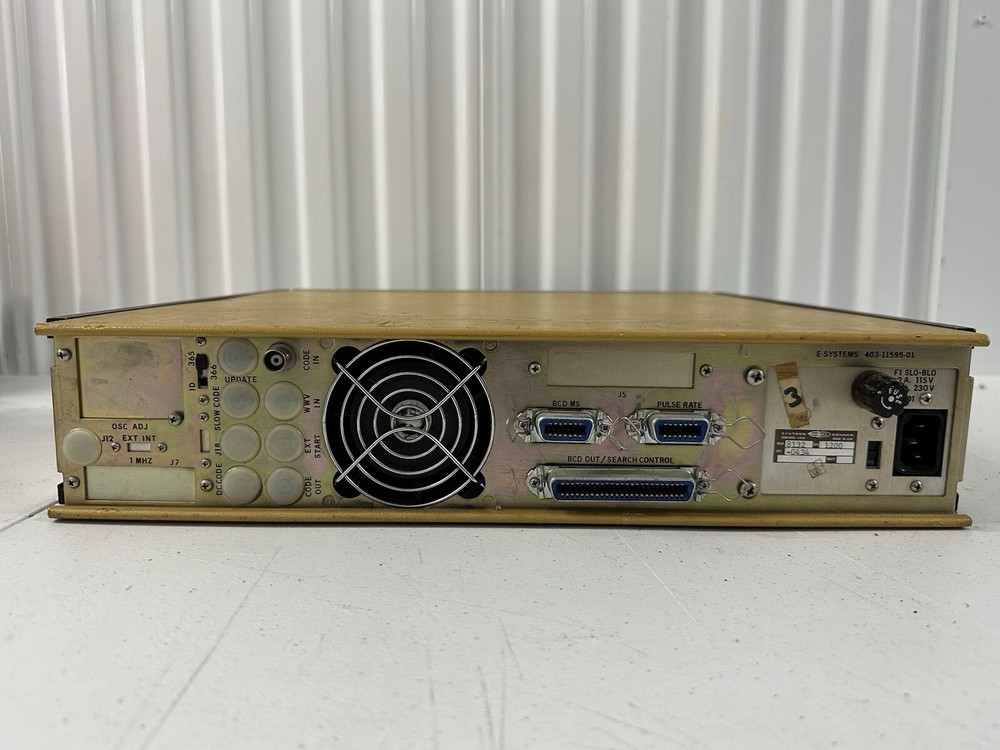 Systron Donner Time Code Generator Model 8132