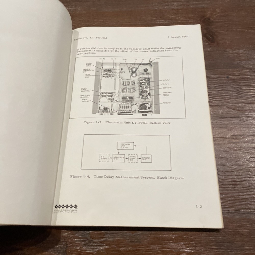 Rantec Model ET-300 Series Time Delay Indicator Instruments Technical Manual