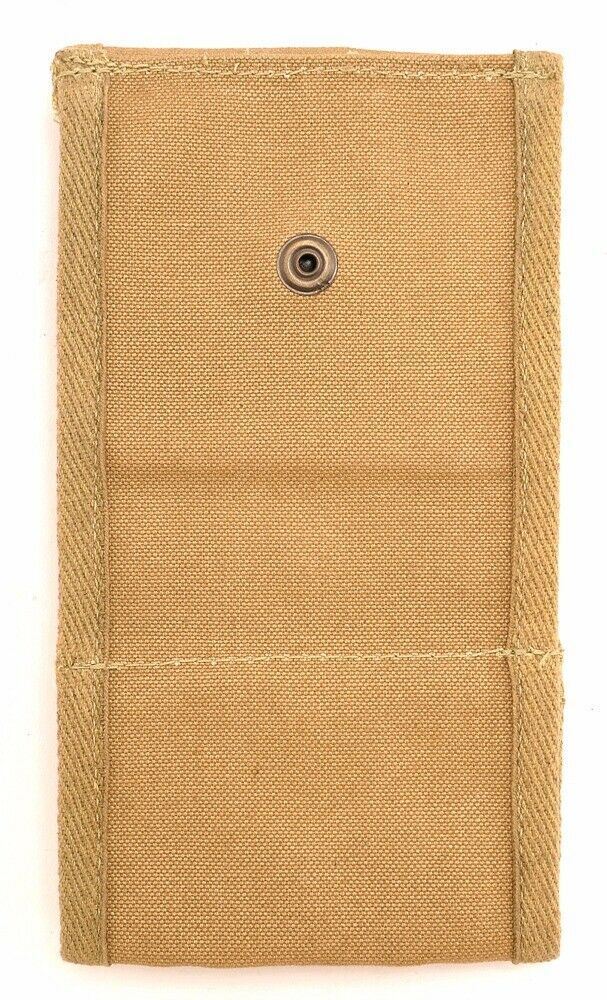 U.S. WWI M1917 Half Moon Clip .45 cal 3 Pocket Pouch marked JT&L 1918