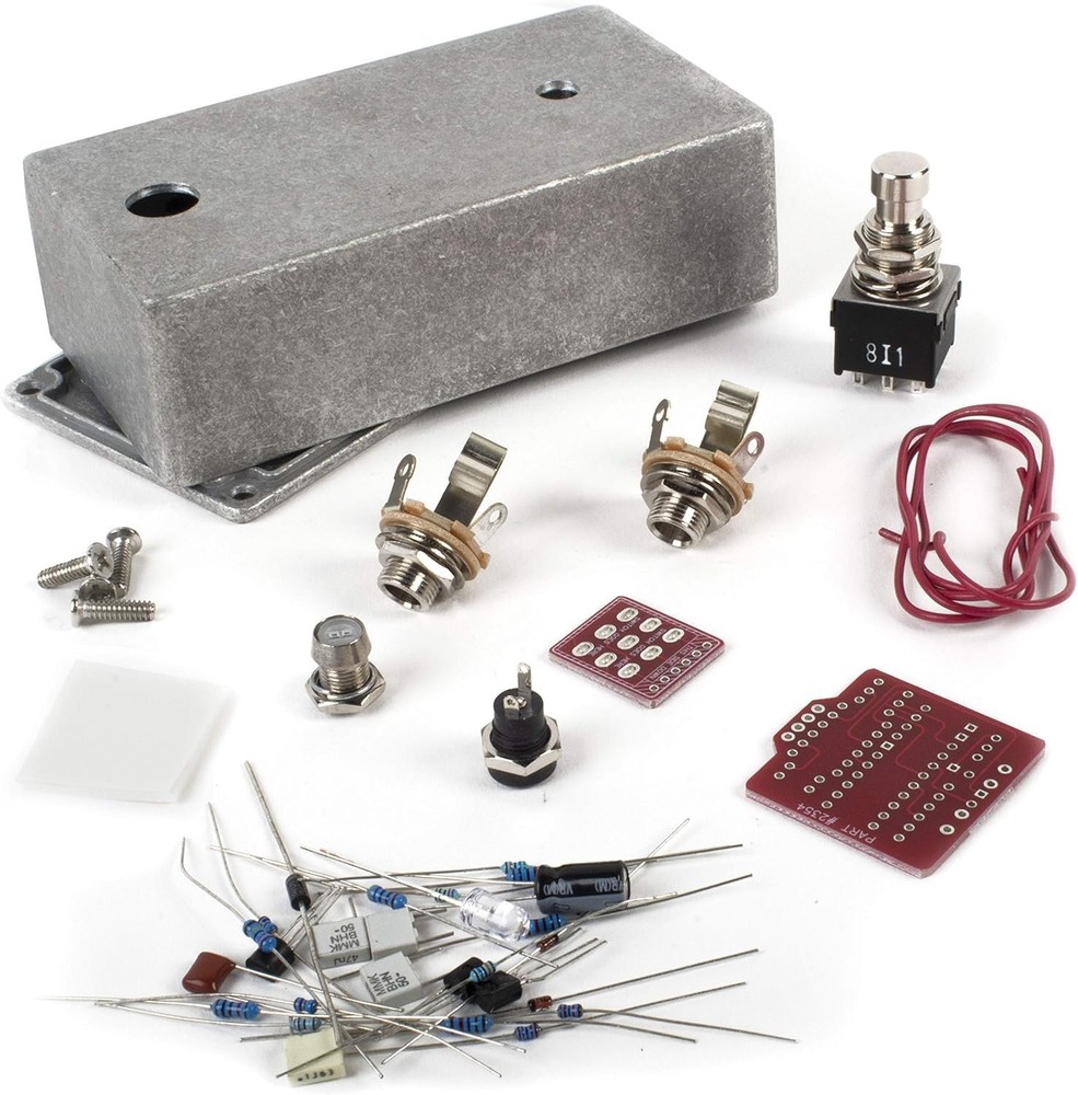 StewMac Interval Fuzz Ringer Pedal Kit, With Bare Enclosure