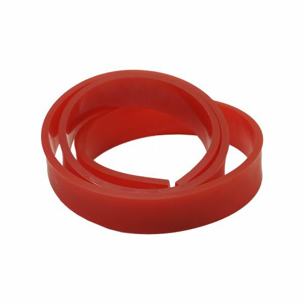 USA 6ft Silk Screen Printing Squeegee Blade - 60 DURO - Polyurethane Rubber Red