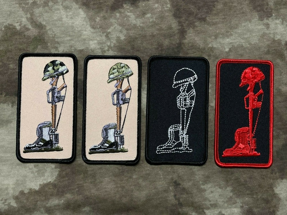 Fallen Troops Memorial Military Patch