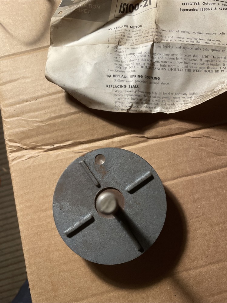 Taco Circulator Impeller IS100-21