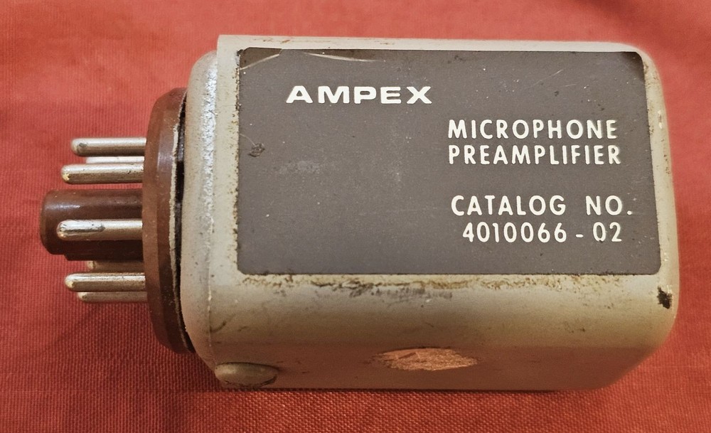 Ampex Microphone pre amp Cat. 4010066-02