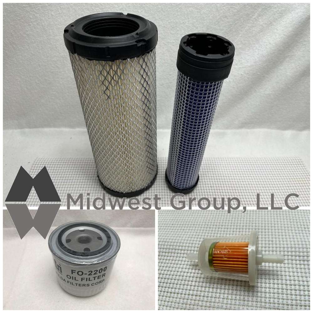 Kit Filter Maintenance for DitchWitch Mini Loader SK650 SK800