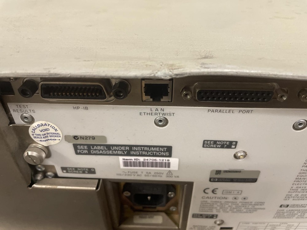 HP 8714ET RF NETWORK ANALYZER 300 kHz - 3000 MHz, OPT 100