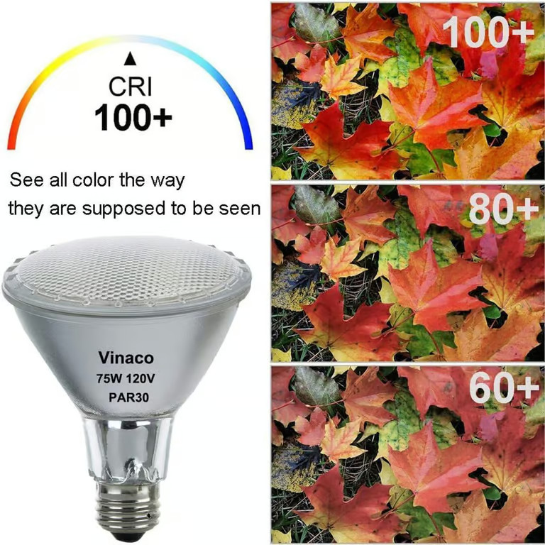 PAR30 Flood Light 75W, 6 Pack High Brightness 650LM PAR30 Halogen Long Neck Dimm