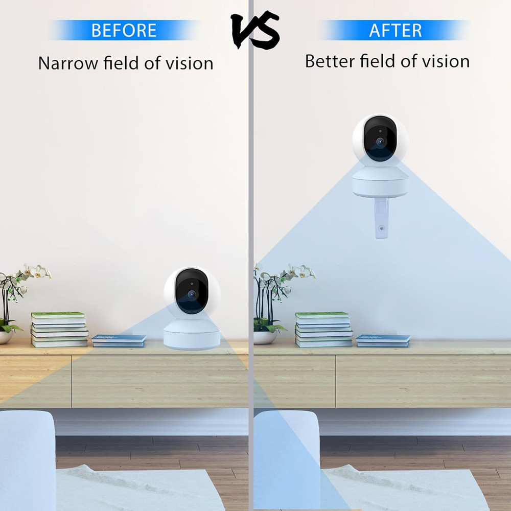 2 Pack Wall Mount Compatible with Reolink E1 Pro/ E1,180° Adjustable Camera Wall