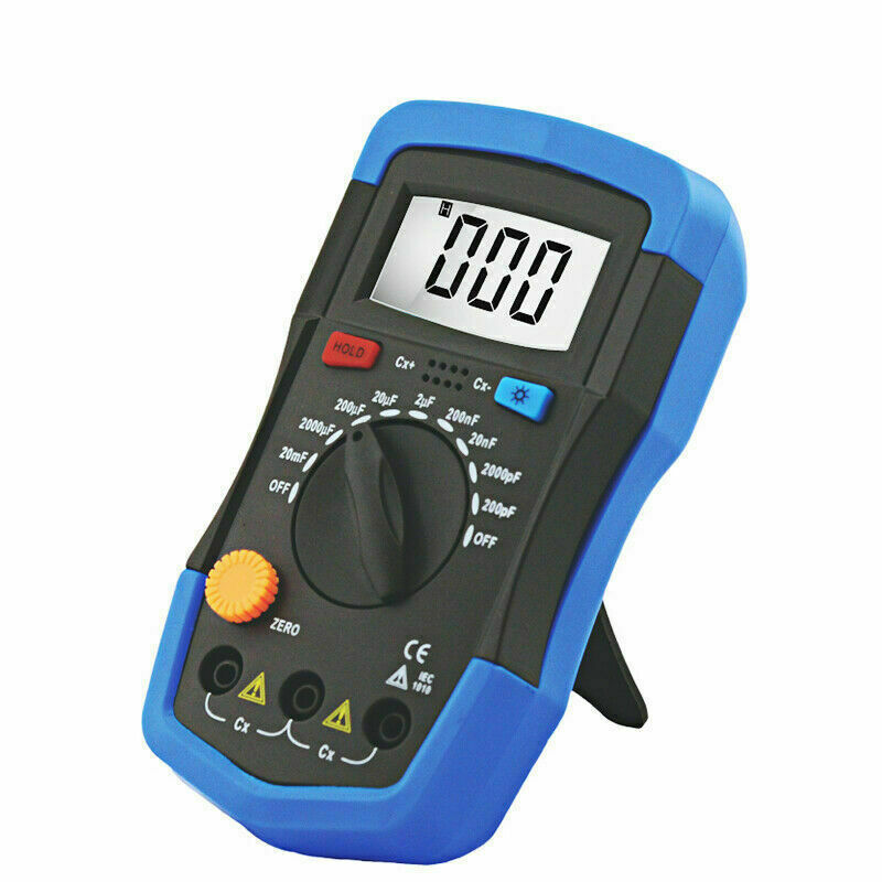 Digital Multimeter Capacitance 200pF-20mF Meter Capacitor Tester Measure Tool