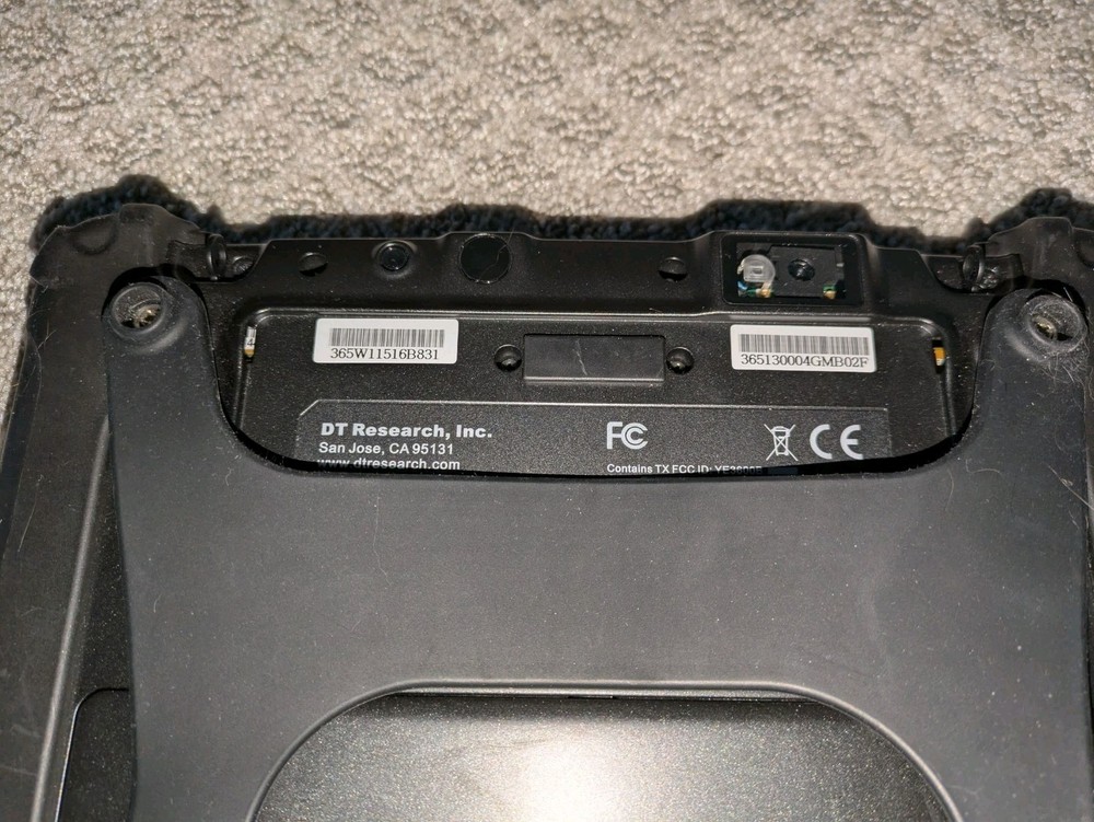 DT RESEARCH DT365 Rugged POS Mobile Tablet Untested