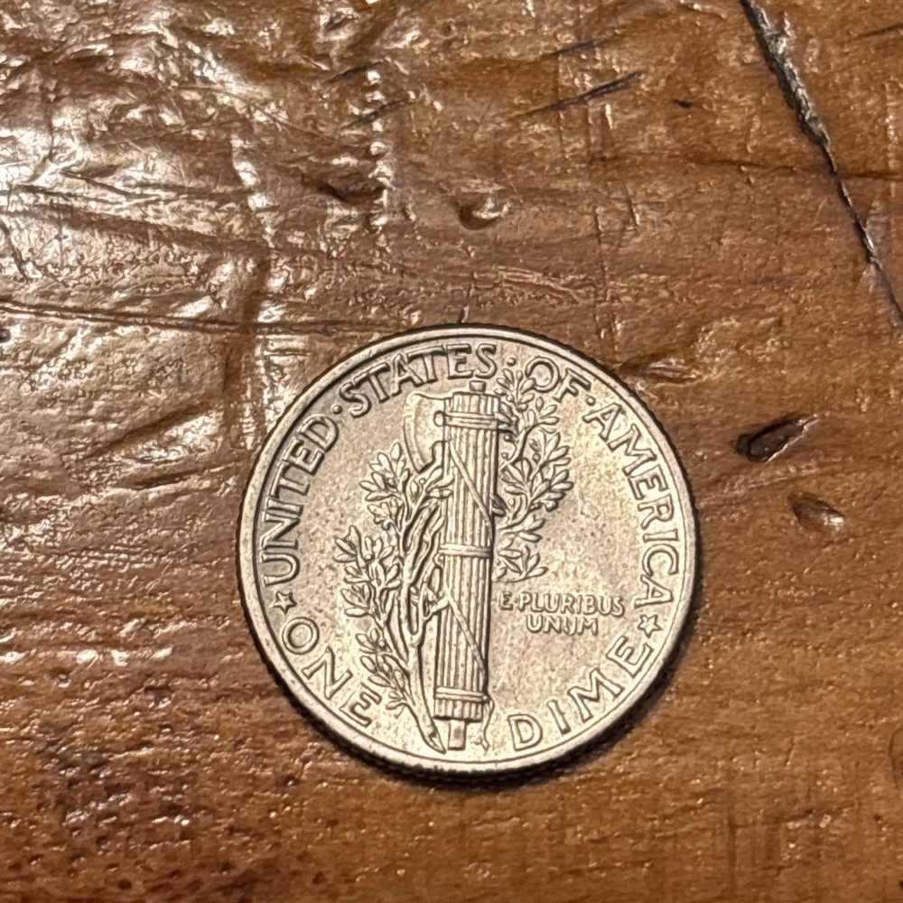 1937 10C Mercury Dime MSFB