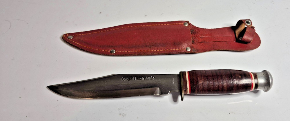 ORIGINAL BOWIE KNIFE/ SHEATH CASE JAPAN