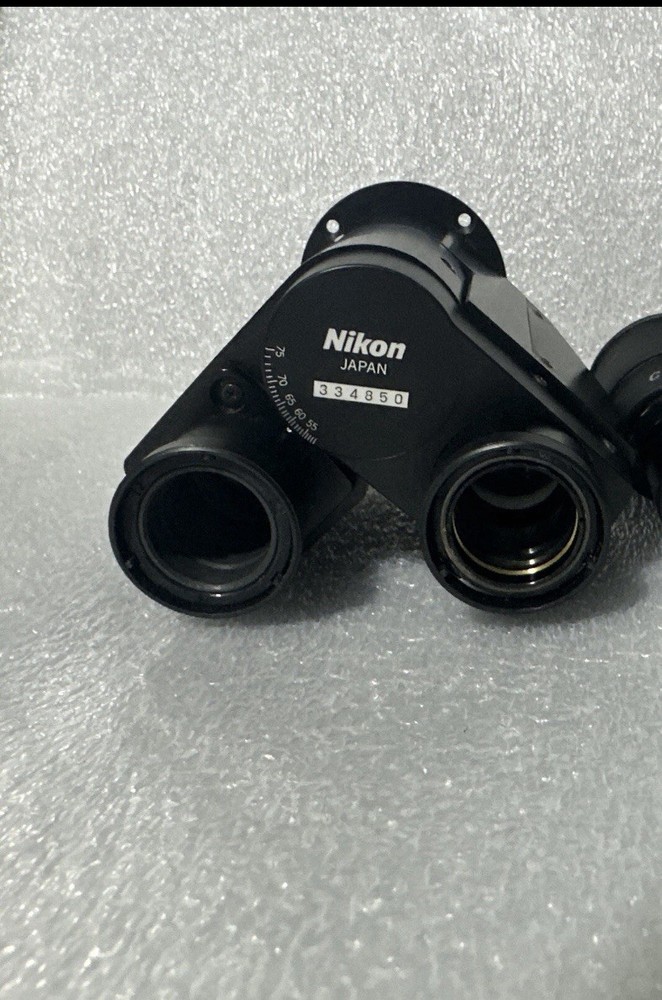 NIKON BINOCULAR MICROSCOPE HEAD -