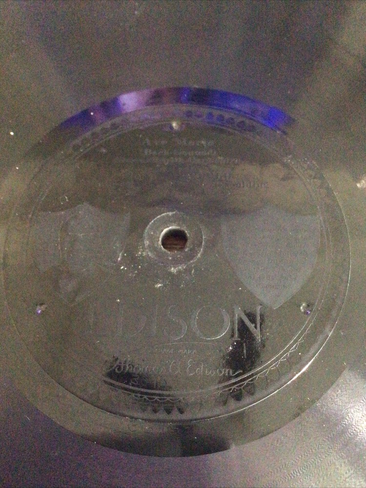 Thomas Edison Record Of Ave Maria