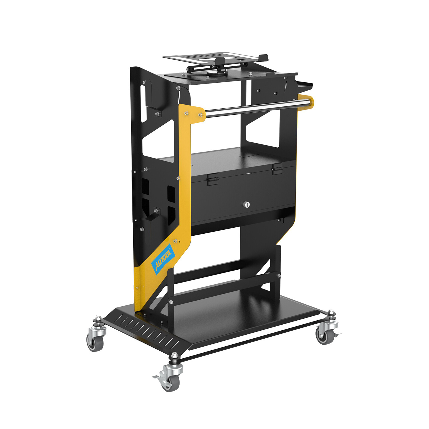 Automotive Service Tool Cart Car Repair Diagnostic Cart Safety locks Rotary lift
