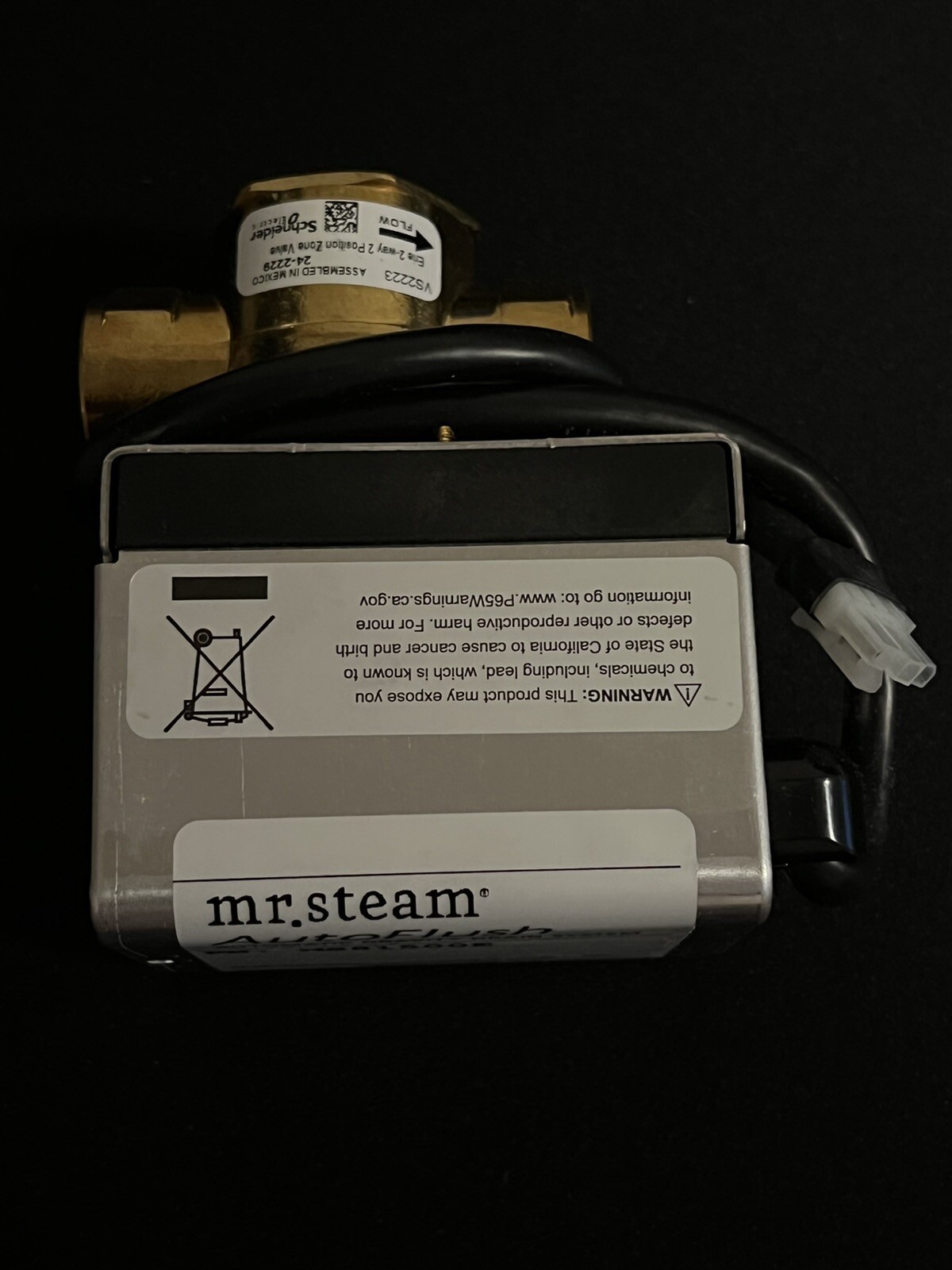 original Mr. Steam MS81500e auto flush for residential MS generators Brand New